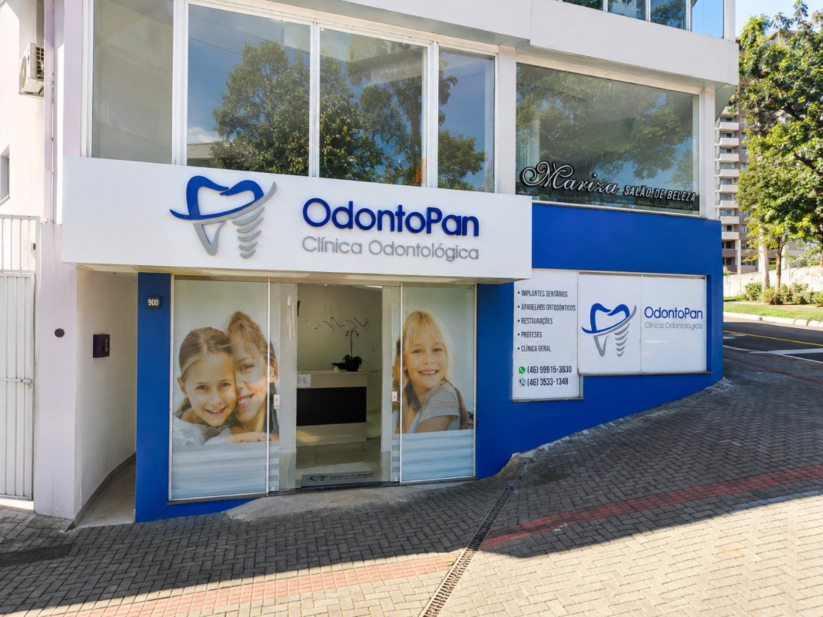 Fachada da unidade OdontoPan São João